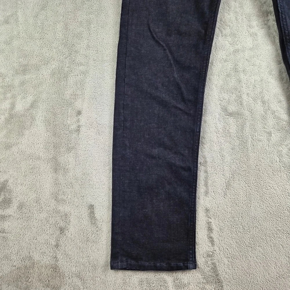 Banana Republic Selvedge Jeans Mens 29x30 Blue Denim Dark Wash Straight Stretch